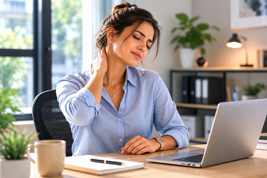 Douleurs cervicales au bureau