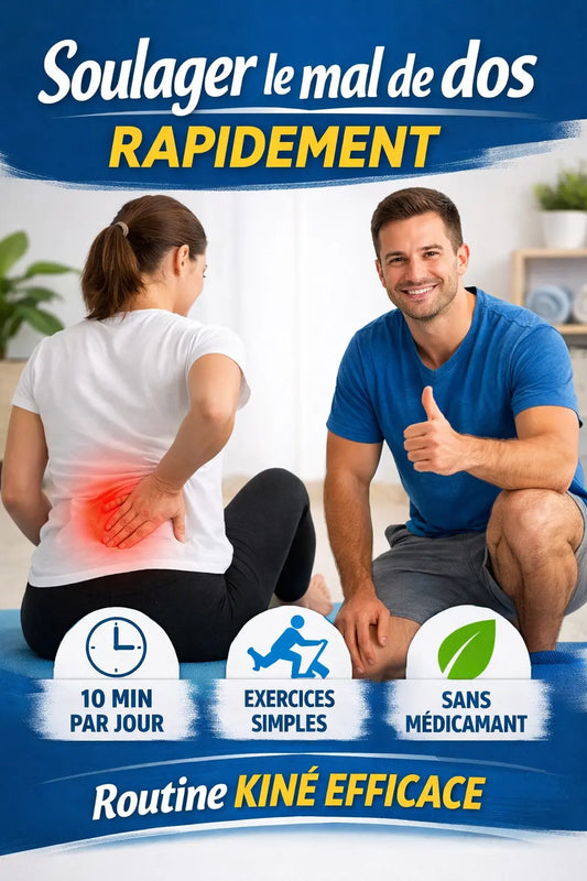 Comment soulager les douleurs de dos rapidement (Routine kiné efficace en 10 minutes)  Kinépro